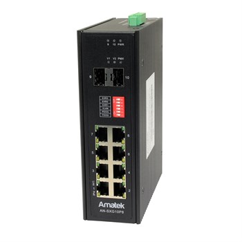 AN-SXG10P8 - промышленный 10-портовый гигабитный коммутатор с HiPoE до 300Вт 7000984 - фото 13530