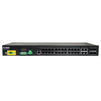 AN-SXGM28P24 - промышленный 28-портовый управляемый L2+ гигабитный коммутатор с HiPoE до 450Вт 7001080