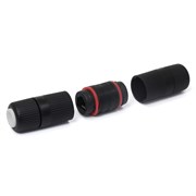 AVC-RJ45FFW - Монтажный комплект RJ45 влагозащищенный, цвет черный. 7001067