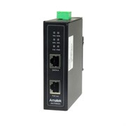AN-PI90GX - промышленный инжектор HiPoE 90Вт,  2.5 Гбит/с, DC 12-57В (Booster) 7001078